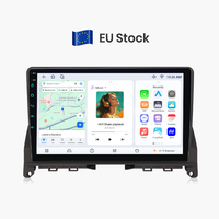 Radio de Coche Junsun con Navegación Android de 9 Pulgadas para Benz Clase C 3 W204 S204 2006-2011, Autoradio CarPlay para Benz W204, Unidad Principal
