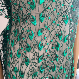 Ultimo Design in pizzo con paillettes e lustrini ricamati in <span class=keywords><strong>Tulle</strong></span> 3d tessuto in pizzo morbido <span class=keywords><strong>Tulle</strong></span> 3d - Product Image 4