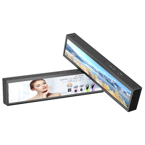 19 "1920x360 Bar Tipo Publicidad LCD Barra estirada con pantalla <span class=keywords><strong>de</strong></span> panel con WIFI Anuncios para mercados - Product Image 1