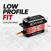 Nouveau Moteur Servo Métallique Brushless 25KG à Profil Bas XQ-BLS325 Programmable Haute Vitesse 8.4V pour Voiture RC Drift 1/10 (Modèle 2026)