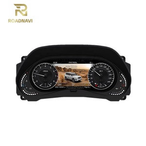 Tableau de bord numérique pour voiture RoadNavi OEM Linux pour Nissan Patrol Y62 QX56 QX80 LHD RHD 2012-2023, compteur de vitesse, tableau de bord - Product Image 4