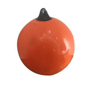 A6 size 95X110 cm orange inflatable UV proof yacht or boat dock buoy bumper