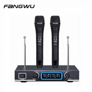 Chất Lượng Tốt VHF Tai Nghe Cầm Tay Hội Nghị Mic Micro Không Dây UHF Chuyên Nghiệp Microphone