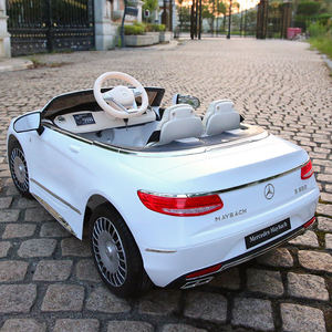 Voiture électrique convertible Mercedes-Maybach pour enfants de 2 à 4 ans, véhicule jouet en plastique avec télécommande - Product Image 4
