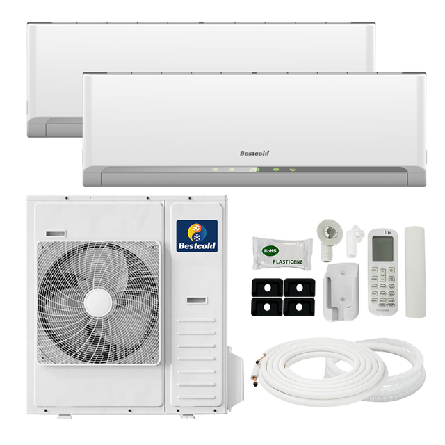 Bestcold Brand OEM 18000btu 24000BTU 1.5ton Split System Multi Zone Mini Split air Conditioner Units Designer Split Ac Indoor