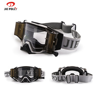 Gafas Deportivas magnétique OEM personnalisé Anti-buée Uv400 lentille Moto Motocross Moto lunettes lunettes échantillon pour adu
