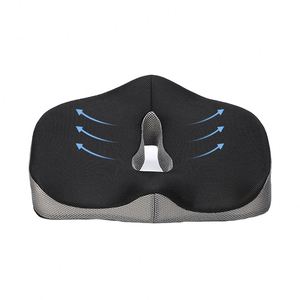 Coussin de siège en mousse à mémoire de forme respirante en maille 3D, orthopédique, pour voiture, fauteuil roulant et canapé, soulageant les douleurs du coccyx - Product Image 1