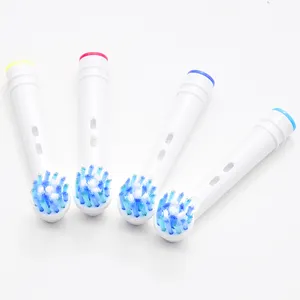 Eb50-P הפה פלסטיק סבון טיפול נשלף שיניים מברשת ראש מברשת שיניים חשמלית
