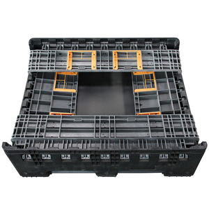 批发可折叠仓储托盘集装箱物流运输仓储带盖塑料托盘箱 - Product Image 4