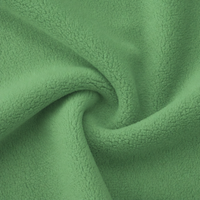 Tissu polaire tricoté 180 g/m² en gros, 94 % polyester, 6 % élasthanne, doux, confortable et chaud