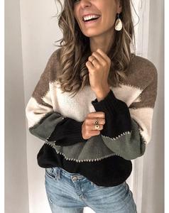 Fashion New Autumn Winter Knitted <strong>Sweater</strong> for Women Long Sleeves Loose <strong>Ladies</strong> Casual Pullover <strong>Sweaters</strong> Plus Size <strong>S</strong>-5XL - Product Image 5