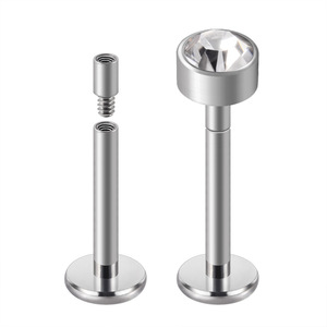 <span class=keywords><strong>Tige</strong></span> de perçage en titane G23 14/16G, fil de dent interne, langue, ongles, accessoires auxiliaires, <span class=keywords><strong>tige</strong></span> d'extension de perçage de la langue des lèvres - Product Image 6