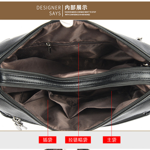 Grands sacs à main en cuir PU souple pour femmes, sacs bandoulière pour femmes, sacs à épaule pour femmes, grand sac fourre-tout pour femmes - Product Image 6