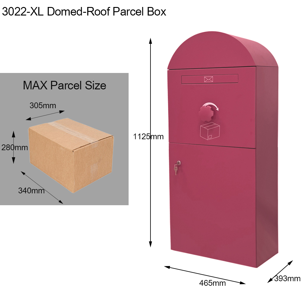 3022XL Ex-Large Caja de Paquetería Independiente