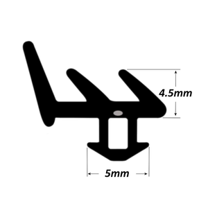 <strong>UPVC</strong> Window &amp; <strong>Door</strong> E Gasket Glazing Rubber Repair <strong>Seal</strong> - Product Image 1