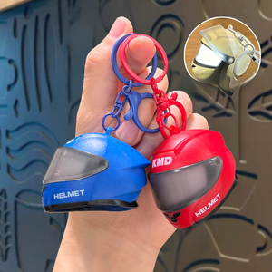 Innovador <span class=keywords><strong>Llavero</strong></span> con Forma de Casco de Motocicleta Iluminado, un Accesorio Perfecto para Cascos de <span class=keywords><strong>Moto</strong></span>, Ideal como Regalo para Ciclistas - Product Image 2