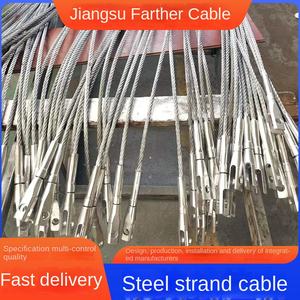 AiSi規格200シリーズ鋼線束橋梁ガードレールおよびカーテンウォール支え用 - Product Image 4