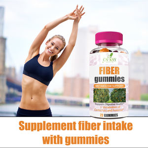 Gomitas de Fibra Soluble de Marca Propia con Vitamina <span class=keywords><strong>E</strong></span>, Inulina y Ácido Pantoténico, Suplemento Dietético para Apoyar la Salud Digestiva - Product Image 4