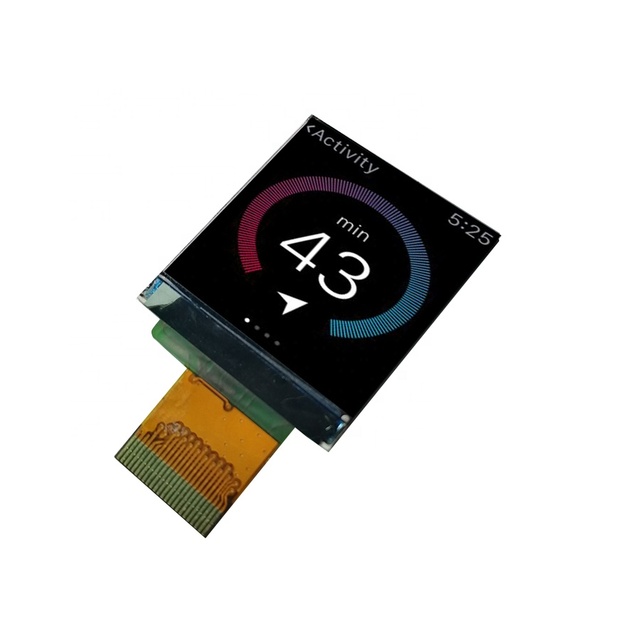 1.3 inch 240*240 hot sale tft display MCU SPI interface ips panel screen 1:1 square lcd module for wearable smart watch