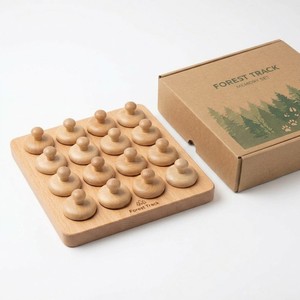 Gioco da Tavolo in Legno Personalizzato OEM con <span class=keywords><strong>Animali</strong></span> della Foresta, Carte Flash per Abbinamento, Tracce di <span class=keywords><strong>Animali</strong></span> Selvatici, Gioco Educativo Montessori Cognitivo - Product Image 3