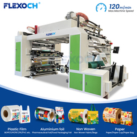 Machine d'impression flexographique pour papier kraft écologique, pour un emballage durable