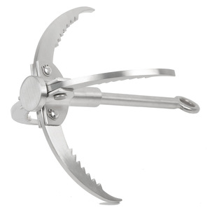 Garra de tigre voladora Xinda de acero inoxidable con 4 garras para escalada en roca, para supervivencia y exploración al aire libre - Product Image 1