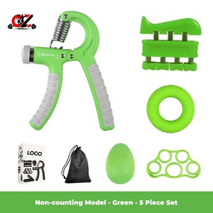 CZFIT Fournisseur d'usine Anneaux de renforcement de la préhension personnalisés pour la gym, Dispositif en silicone pour les doigts, Ensemble de 6 pièces d'entraînement, Appareil d'exercice pour les mains - Product Image 1