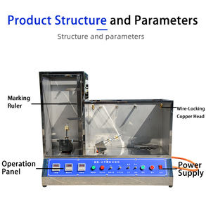 Tester di Infiammabilità UL94 Camera di Prova Portatile per <span class=keywords><strong>Test</strong></span> di Infiammabilità Orizzontale e Verticale - Product Image 3