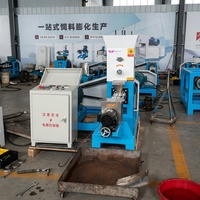 Machine extrudeuse d'aliments flottants pour poissons, machine de fabrication de granulés d'aliments pour poissons d'aquaculture, équipement de traitement des aliments pour poissons
