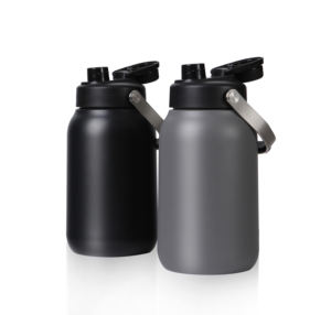 กระติกน้ำสแตนเลสสองชั้นพร้อมหลอดและฝาขวดสุญญากาศรุ่นพิเศษพิมพ์โลโก้ออกแบบได้ตามต้องการ - Product Image 3