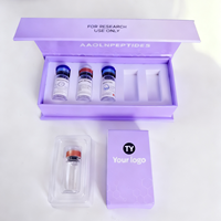 Boîtes personnalisées en carton pour flacons cosmétiques en verre de 2 ml, 3 ml, 10 ml, étiquettes et emballages pour flacons cosmétiques