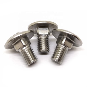 สกรูหัวจม DIN 603 M3 M4 M8 M10 1/2 นิ้ว สแตนเลส พร้อมน็อต - Product Image 2