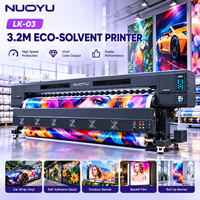Printer Eco Solvent Format Besar Original Hoson Board 10ft Twin XP600 Heads Wallpaper Art Canvas Photo Poster Roll to Roll