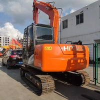 Excavatrice hydraulique sur chenilles HITACHI ZX70 EX60 ZX60 d'occasion du Japon en vente à bas prix