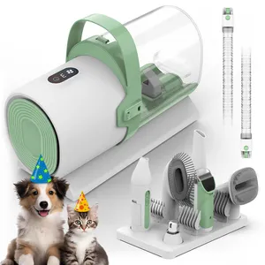 AIRROBO kit perawatan hewan peliharaan, sikat penghilang bulu kucing sisir alat penggiling pemotong kuku anjing untuk produk perawatan pembersih hewan peliharaan
