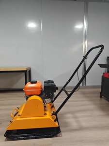 Super Promotions C90P GX160 Petrol Engine <b>Vibrating</b> <b>Plate</b> Compactor 80KG Gasoline <b>Plate</b> Compactor - Product Image 6