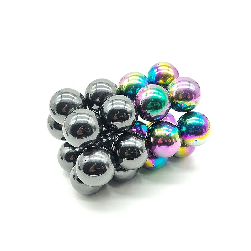 Winchoice sfera lucidata magneti palla magnetica oliva giocattolo educativo per bambini