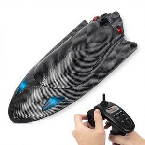 Barco teledirigido RC de alta velocidad 2.4G económico, 40 km/h, con cable USB y baterías, 3 canales, alcance de 150 m, para niños y adultos - Product Image 1