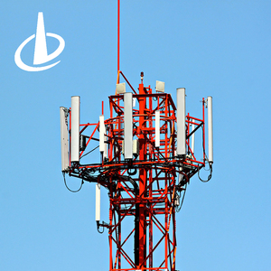 Antena de Radiodifusión de Señal de Telefonía Celular Autoportante, Torre de Telecomunicaciones de Acero de 3 Patas para Estaciones de Radio FM - Product Image 2