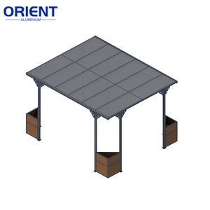 <span class=keywords><strong>Pergola</strong></span> bioclimatique en aluminium de nouvelle conception <span class=keywords><strong>avec</strong></span> lames rotatives et protection solaire - Product Image 1