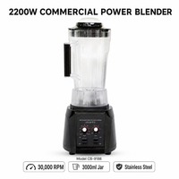 Lohas Commerciële Blender voor Keuken, Heavy Duty Elektrische Blender, Industriële Machine, Smoothie Maker, Voedselverwerker, Mixer, Molen
