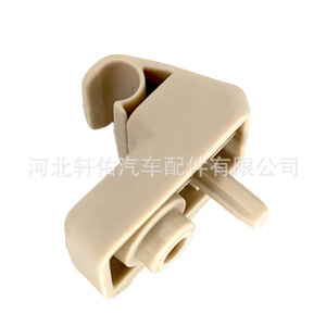 Car Sunshade Clip 1570627 Beige <b>Plastic</b> For Ford Fiat Vehicles Rear <b>Window</b> Shade Mounting Hook Base - Product Image 3