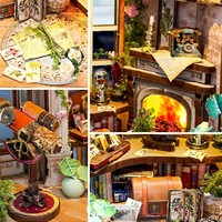 Kit de maison miniature Hamaileon Diy Dream Flower, puzzle 3D pour adultes, maison de poupée miniature avec de nombreuses plantes