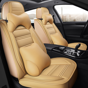 Fundas de Asiento de Coche Personalizadas de Lujo, Juego Completo de Accesorios Interiores de Alta Calidad para Toyota, Funda de Asiento de Cuero - Product Image 5