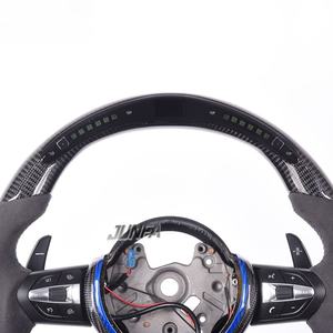 <span class=keywords><strong>Venta</strong></span> caliente para <span class=keywords><strong>BMW</strong></span> <span class=keywords><strong>M1</strong></span>/M2/M3/M4/M5/G20 Volante de cuero con embellecedor azul y luces LED - Product Image 4