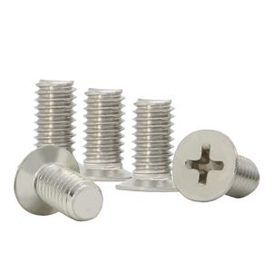 <strong>M2</strong> <strong>M2</strong>.5 M3 M4 M5 M6 304 Steel 120 Degree Countersunk Thin Head <strong>Screw</strong> Flat Cross Metric <strong>Screws</strong> Bolt Phillips Thin Flat Head Bolts - Product Image 1