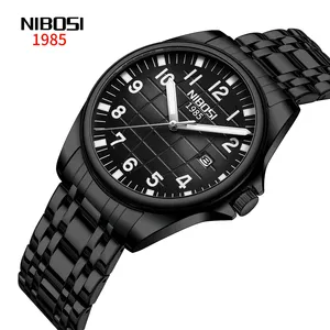 NIBOSi 2572 Watches Men Wrist Business Waterproof Quartz Watch