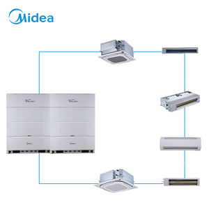 <span class=keywords><strong>Midea</strong></span> marca Vrf unidades exteriores 43ton 54hp 152kw refrigeración <span class=keywords><strong>solo</strong></span> DC inversor compresor R410A sistema HVAC <span class=keywords><strong>aire</strong></span> <span class=keywords><strong>acondicionado</strong></span> para hoteles - Product Image 2