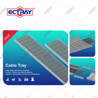 ECTRAY - Bac de gestion des câbles ventilé en acier - Industriel - Extérieur - Économie d'énergie - Galvanisé - Taille personnalisée - 75 pièces