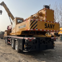 Ucuz Fiyatlı İkinci El STC500 Kamyon Vinci 50 Ton Kaldırma Kapasitesi İyi Durumda Motor Şanzıman Motor Pompası Rulman Gövdesi Dahil